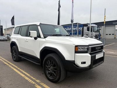 White New 2025 Toyota Land Cruiser | £55,995 (Super price)