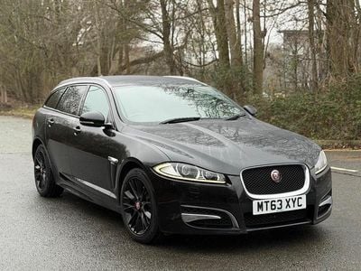 Used Jaguar XF Sportbrake R-Sport 2014 Black Estate