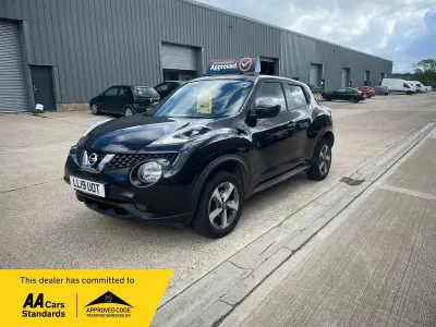 Used Nissan Juke Acenta 112 HP (82 kW) 2019 Black SUV