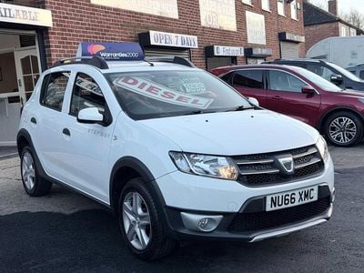 White Used 2016 Dacia Sandero Lauréate Hatchback | £4,995 (Fair price)