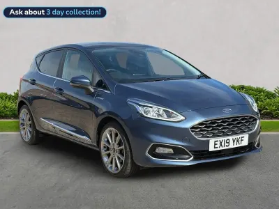 Used Ford Fiesta Vignale 140 HP (102 kW) 2019 Blue Hatchback
