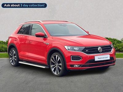 Used VW T-Roc R-line 150 HP (110 kW) 2019 Red SUV