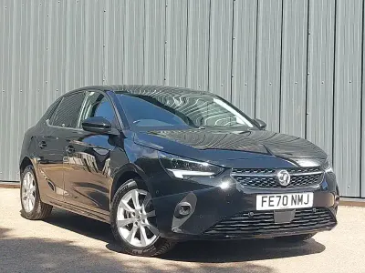 Used Vauxhall Corsa Elite 100 HP (73 kW) 2020 Black Hatchback