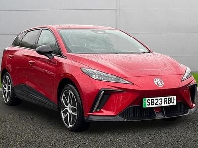 Used MG MG4 EV Trophy 2023 Red Hatchback