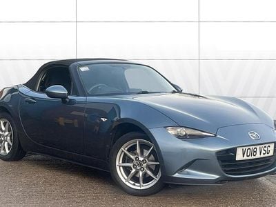 Used Mazda MX5 131 HP (96 kW) 2018 Blue Cabriolet