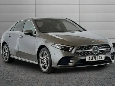 Used Mercedes A250 AMG Line Premium Plus 215 HP (158 kW) 2021 Grey Sedan