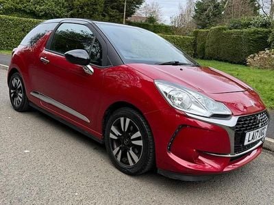 Used DS Automobiles DS3 Chic 2017 Red Hatchback