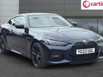 Used BMW 420 M Sport 184 HP (135 kW) 2022 Blue Coupe