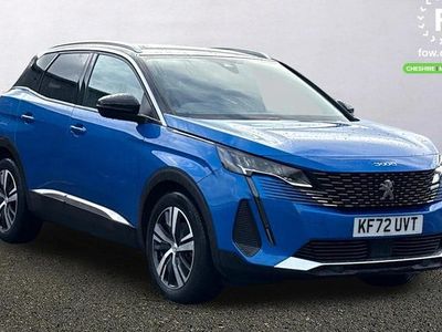 Blue Used 2022 Peugeot 3008 Allure Premium Estate | £18,199 (Fair price)