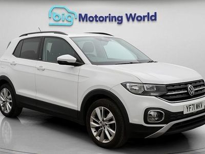 White Used 2021 VW T-Cross Active SUV | £16,800 (Fair price)
