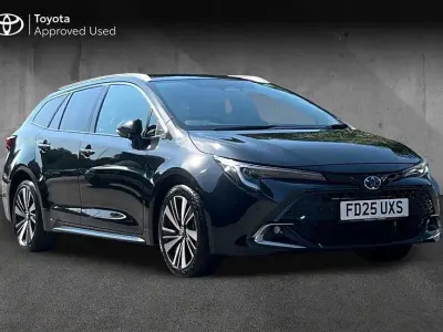 Used Toyota Corolla Design 138 HP (101 kW) 2025 Eclipse black Estate
