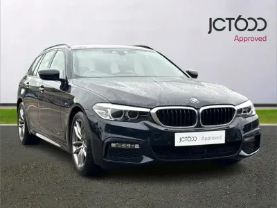 Begagnad BMW 520 M Sport 187 HK (137 kW) 2018 Svart Kombi