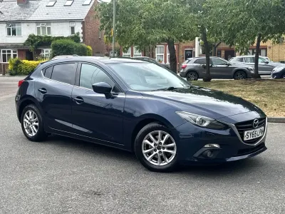 Used Mazda 3 165 HP (121 kW) 2015 Blue Hatchback