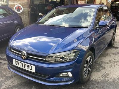 Blue Used 2021 VW Polo Match Hatchback | £15,995 (Fair price)
