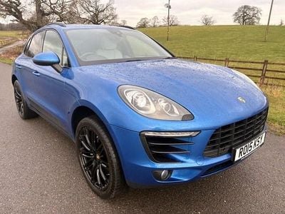 Used Porsche Macan 258 HP (189 kW) 2015 Blue SUV