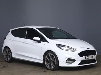 Used Ford Fiesta ST-Line 100 HP (73 kW) 2019 White Hatchback