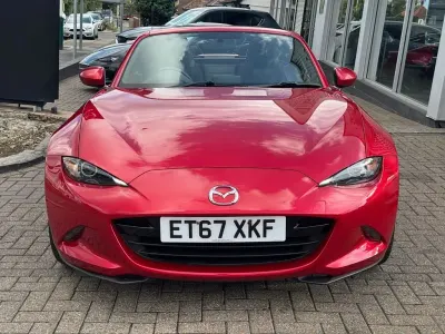 Used Mazda MX5 131 HP (96 kW) 2017 Soul red Cabriolet