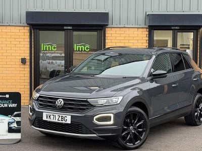 Used VW T-Roc Black Edition 110 HP (80 kW) 2022 Grey SUV