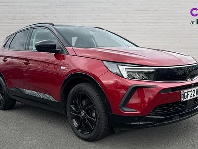 Used Vauxhall Grandland X GS Line 130 HP (95 kW) 2022 Red SUV