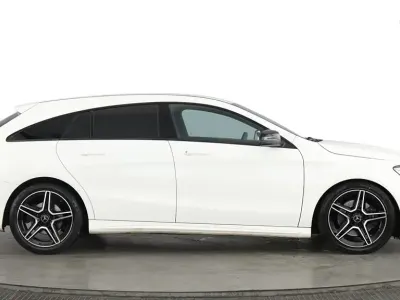 Used Mercedes CLA220 AMG line 2018 White Coupe