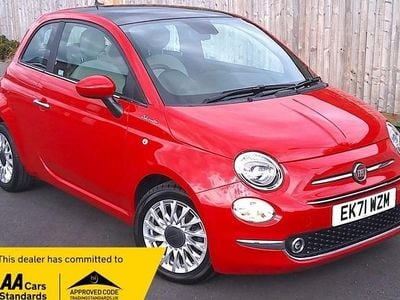 Used Fiat 500 Dolcevita 70 HP (51 kW) 2021 Red Hatchback