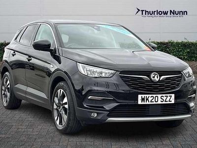 Used Vauxhall Grandland X SRi 130 HP (95 kW) 2020 Black SUV