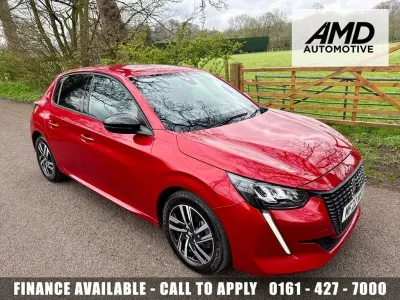 Used Peugeot 208 Allure Premium 75 HP (55 kW) 2022 Red Hatchback