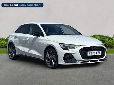Usado Audi A3 Black Edition 204 HP (150 kW) 2025 Branco Citadino