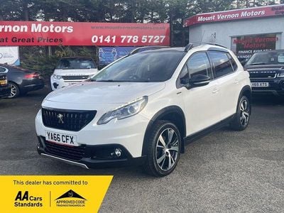 White Used 2017 Peugeot 2008 GT-line SUV | £7,995 (Fair price)