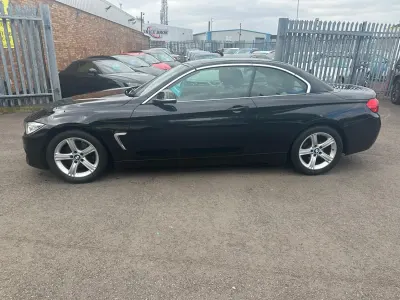Usado BMW 420 2015 Negro Descapotable