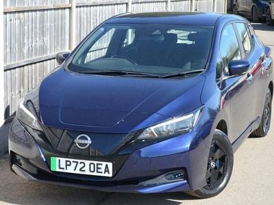 Used Nissan Leaf Acenta 110 kW (150 HP) 2022 Blue Hatchback