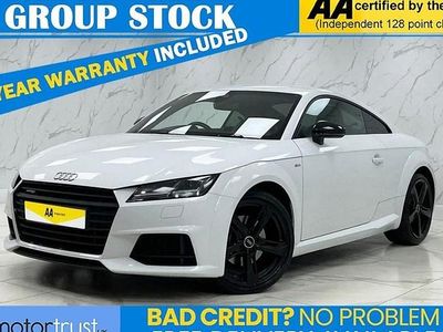 Used Audi TT Black Edition 230 HP (169 kW) 2016 White Coupe