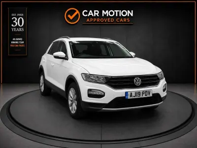 Used VW T-Roc SE 115 HP (84 kW) 2019 White SUV