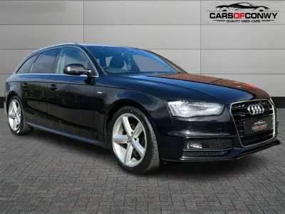 Usado Audi A4 S-Line 177 CV (130 kW) 2013 Negro Familiar