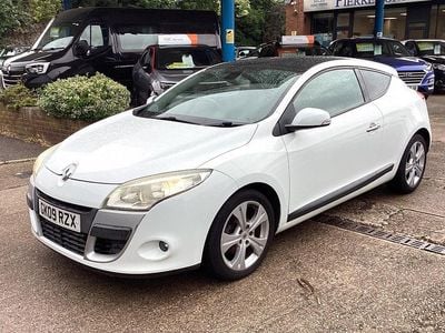 White Used 2009 Renault Mégane Coupé Dynamique Coupe | £4,995 (Expensive)