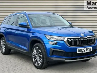 Used Skoda Kodiaq SE L Executive 150 HP (110 kW) 2022 Blue SUV