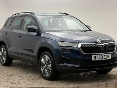 Used Skoda 110 R SE Drive 81 HP (59 kW) 2023 Petrol blue metallic Estate