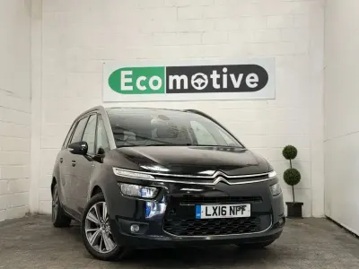 Used Citroën Grand C4 Picasso Exclusive 120 HP (88 kW) 2016 Black MPV