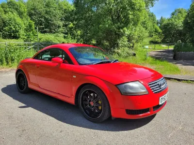 Used Audi TT 2002 Red Coupe