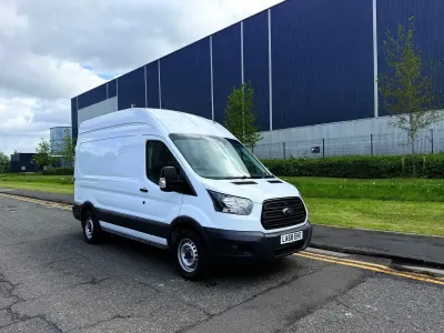 Used Ford Transit 130 HP (95 kW) 2019 White Van