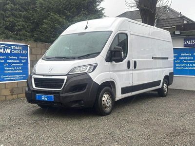 Used Peugeot Boxer Premium 140 HP (102 kW) 2023 White Van