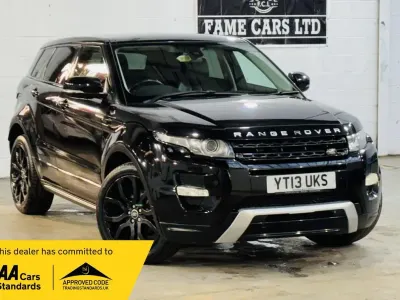 Used Land Rover Range Rover evoque Dynamic 190 HP (139 kW) 2013 Black SUV