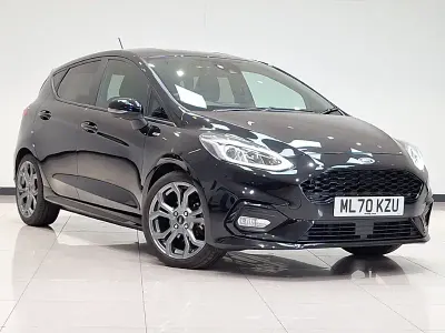 Used Ford Fiesta ST-Line 125 HP (91 kW) 2020 Black Hatchback