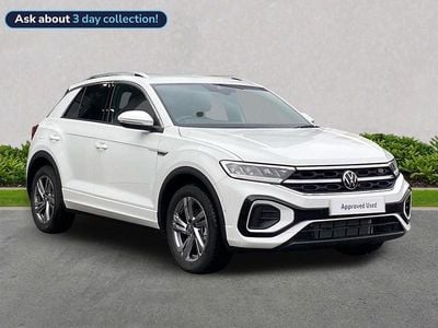White New 2025 VW T-Roc R-line SUV | £27,280 (Super price)