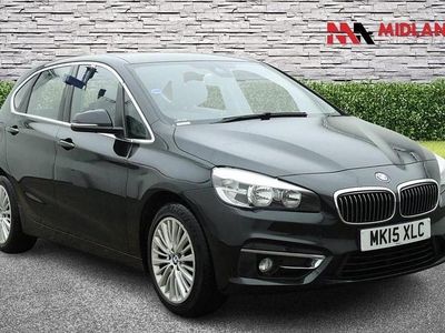 Used BMW 216 Luxury Line 116 HP (85 kW) 2015 Black Hatchback