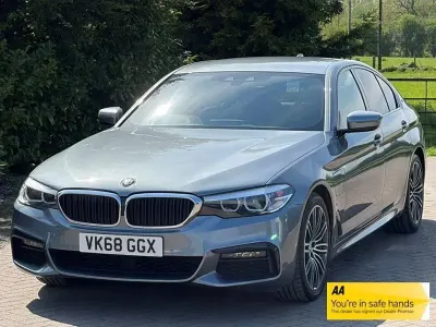 Begagnad BMW 530e M Sport 2018 Blå Sedan