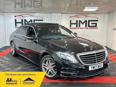 Used Mercedes S350 AMG line 2017 Black Sedan