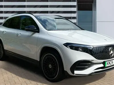 Used Mercedes EQA250+ AMG line 139 kW (190 HP) 2024 White SUV
