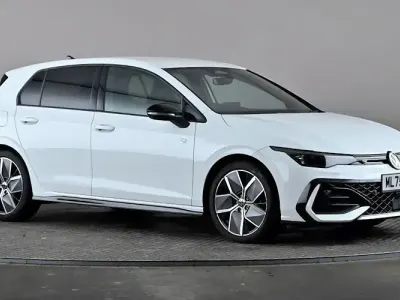 Used VW Golf VIII Black Edition 150 HP (110 kW) 2025 White Hatchback
