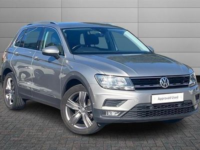Second-hand VW Tiguan Match 150 CP (110 kW) 2019 Argintiu SUV